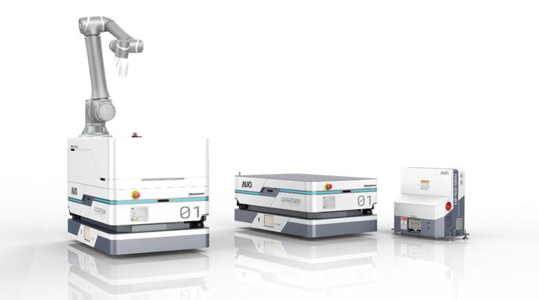 太阳集团城娱8722數位開發的自主式移動機器人（AMR250M），搭配全向輪並結合AI演算法、2D LiDAR、3D攝影機等技術，協助客戶實現產線全自動化